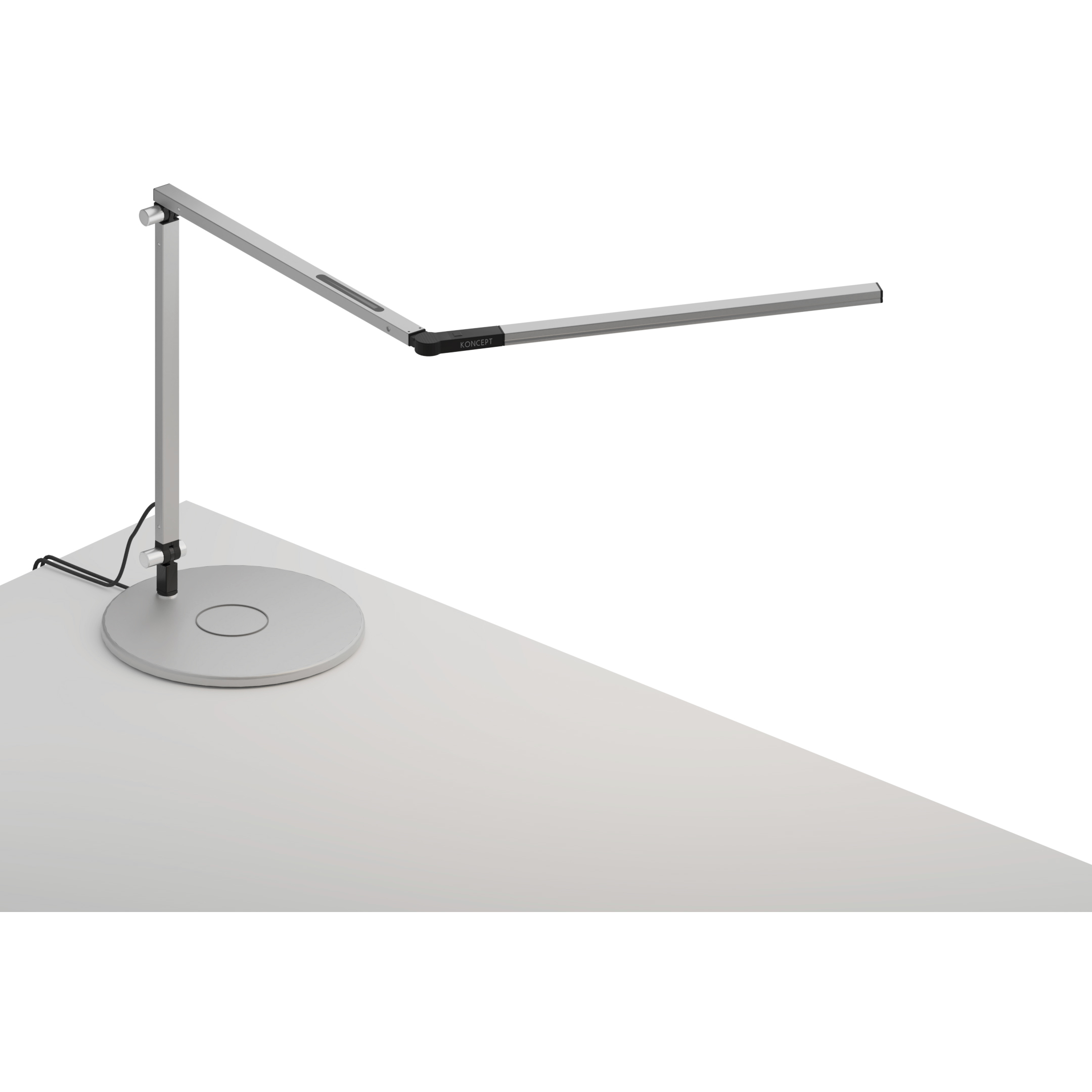 Z-Bar Mini 12.7 inch 5.00 watt Silver Desk Lamp Portable Light
